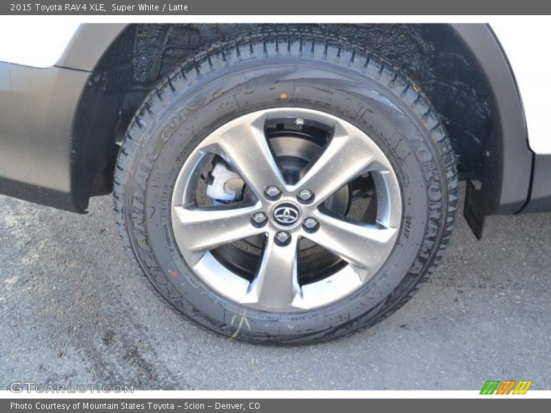 Super White / Latte 2015 Toyota RAV4 XLE