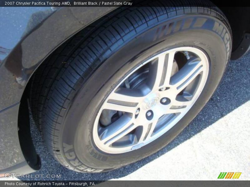 Brilliant Black / Pastel Slate Gray 2007 Chrysler Pacifica Touring AWD