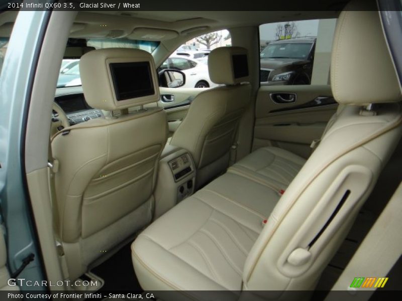 Glacial Silver / Wheat 2014 Infiniti QX60 3.5