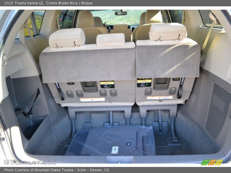 Creme Brulee Mica / Bisque 2015 Toyota Sienna LE