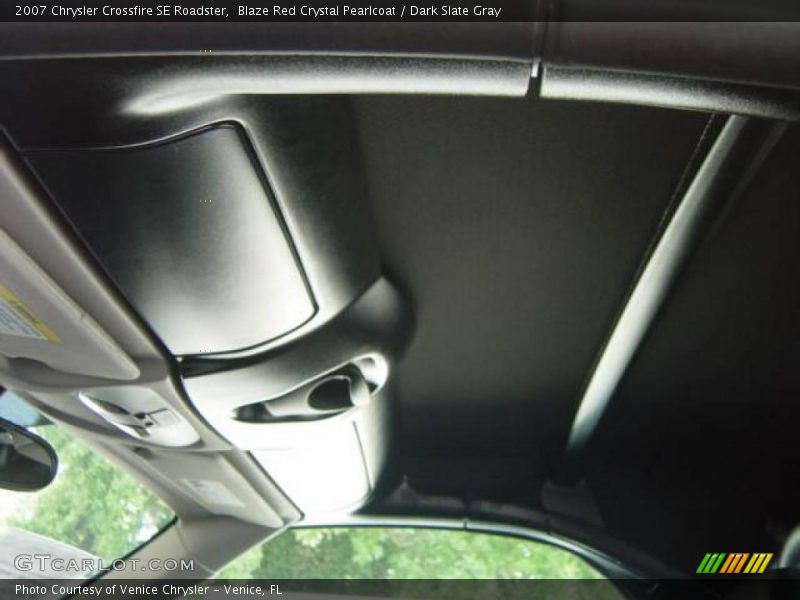 Blaze Red Crystal Pearlcoat / Dark Slate Gray 2007 Chrysler Crossfire SE Roadster