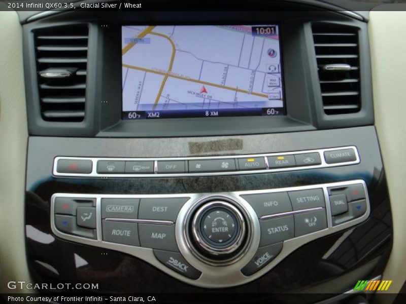 Glacial Silver / Wheat 2014 Infiniti QX60 3.5