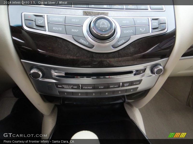 Glacial Silver / Wheat 2014 Infiniti QX60 3.5
