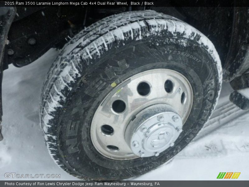  2015 3500 Laramie Longhorn Mega Cab 4x4 Dual Rear Wheel Wheel
