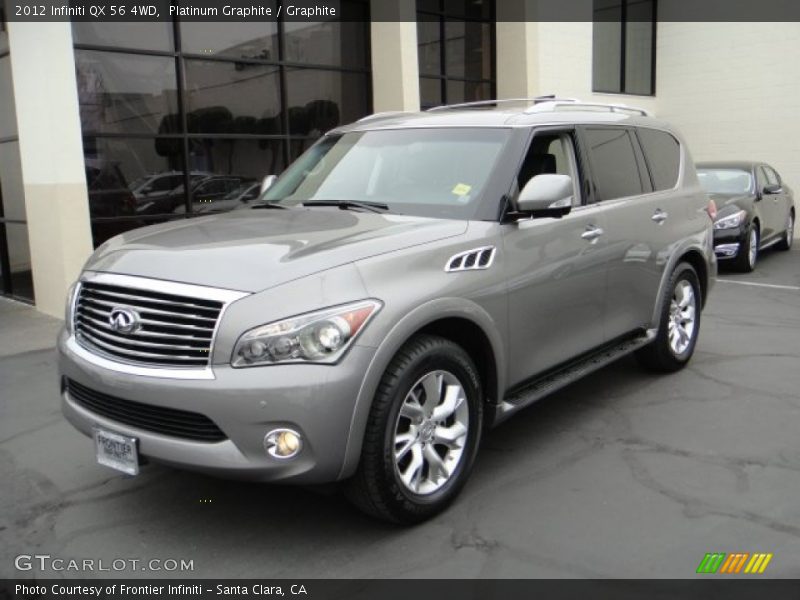 Platinum Graphite / Graphite 2012 Infiniti QX 56 4WD