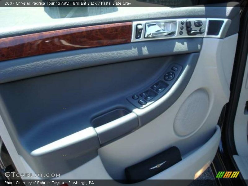 Brilliant Black / Pastel Slate Gray 2007 Chrysler Pacifica Touring AWD