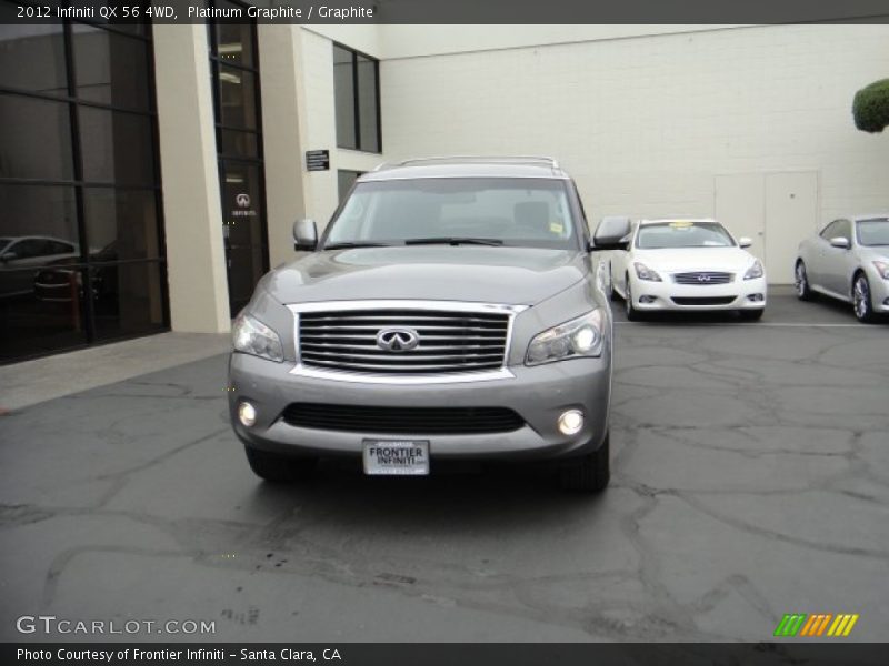 Platinum Graphite / Graphite 2012 Infiniti QX 56 4WD