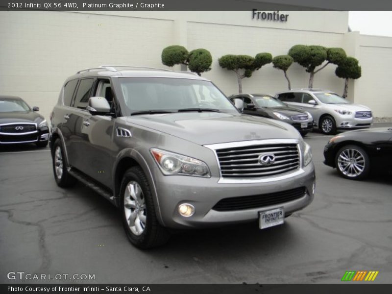 Platinum Graphite / Graphite 2012 Infiniti QX 56 4WD