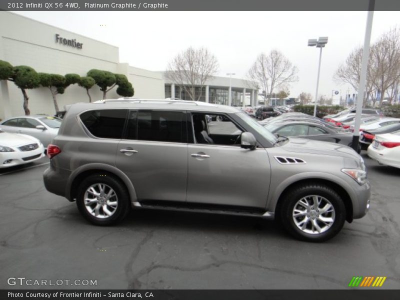 Platinum Graphite / Graphite 2012 Infiniti QX 56 4WD