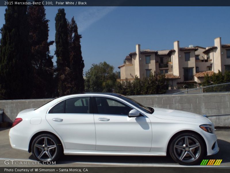 Polar White / Black 2015 Mercedes-Benz C 300
