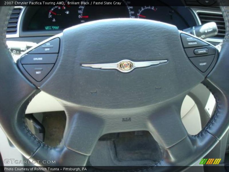 Brilliant Black / Pastel Slate Gray 2007 Chrysler Pacifica Touring AWD