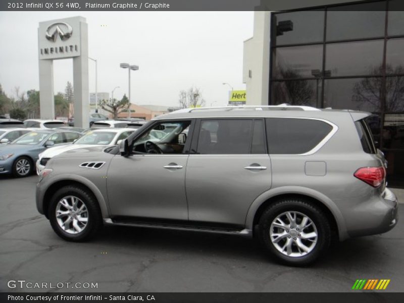 Platinum Graphite / Graphite 2012 Infiniti QX 56 4WD
