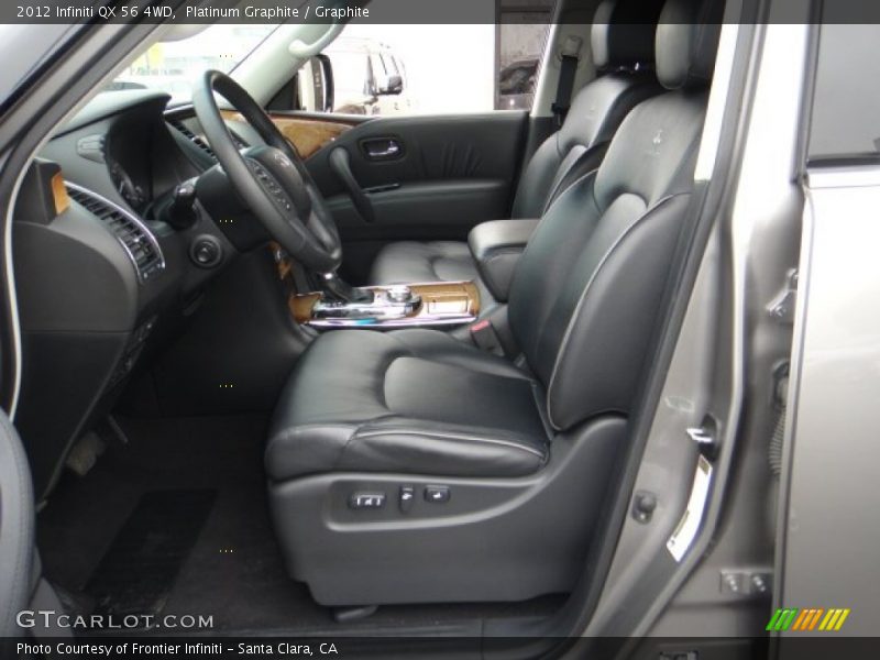 Platinum Graphite / Graphite 2012 Infiniti QX 56 4WD