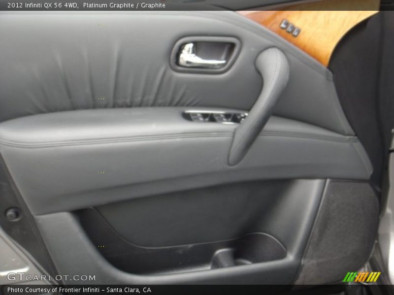 Platinum Graphite / Graphite 2012 Infiniti QX 56 4WD