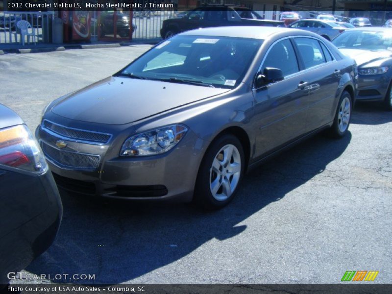 Mocha Steel Metallic / Titanium 2012 Chevrolet Malibu LS