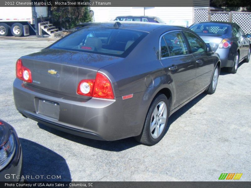 Mocha Steel Metallic / Titanium 2012 Chevrolet Malibu LS
