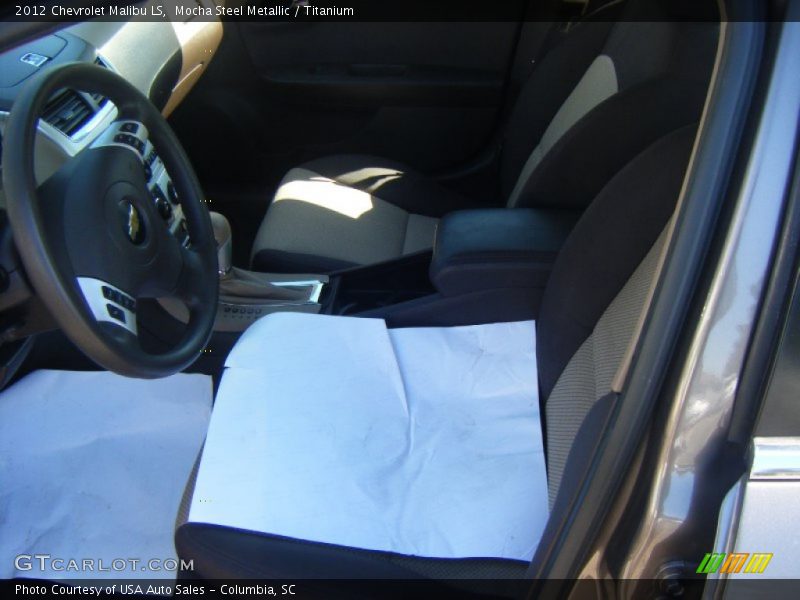 Mocha Steel Metallic / Titanium 2012 Chevrolet Malibu LS