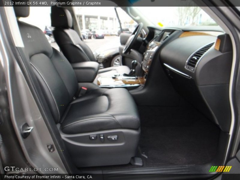 Platinum Graphite / Graphite 2012 Infiniti QX 56 4WD