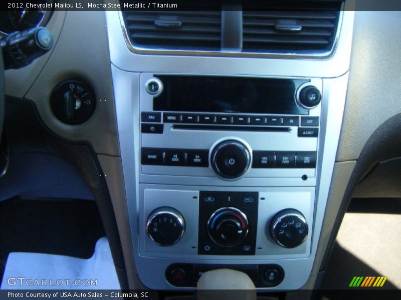 Mocha Steel Metallic / Titanium 2012 Chevrolet Malibu LS