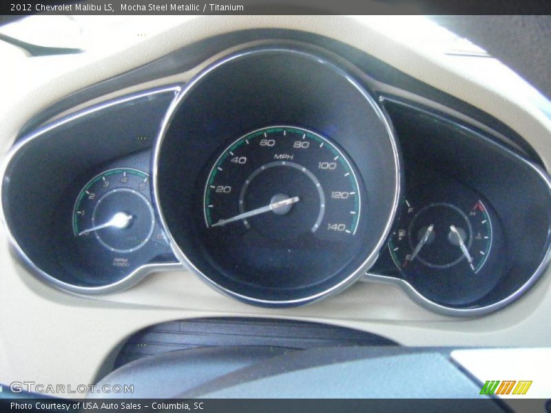 Mocha Steel Metallic / Titanium 2012 Chevrolet Malibu LS