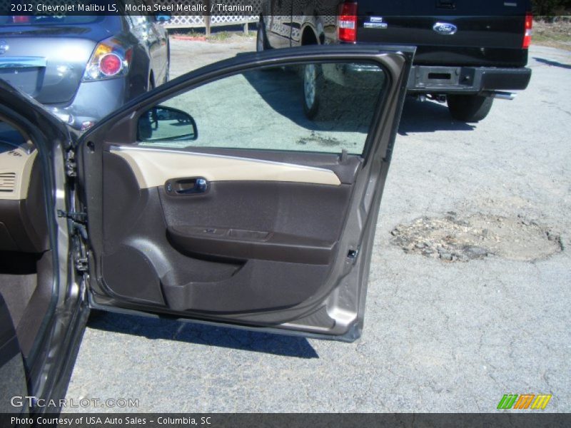 Mocha Steel Metallic / Titanium 2012 Chevrolet Malibu LS