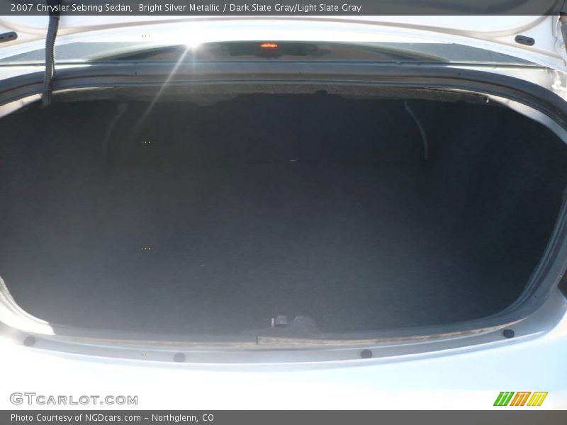 Bright Silver Metallic / Dark Slate Gray/Light Slate Gray 2007 Chrysler Sebring Sedan