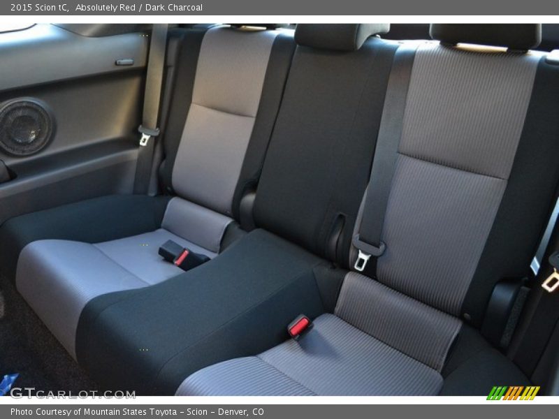Absolutely Red / Dark Charcoal 2015 Scion tC