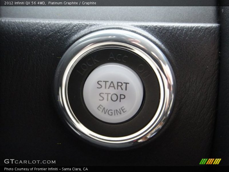 Platinum Graphite / Graphite 2012 Infiniti QX 56 4WD