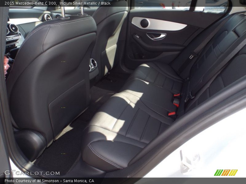 Iridium Silver Metallic / Black 2015 Mercedes-Benz C 300
