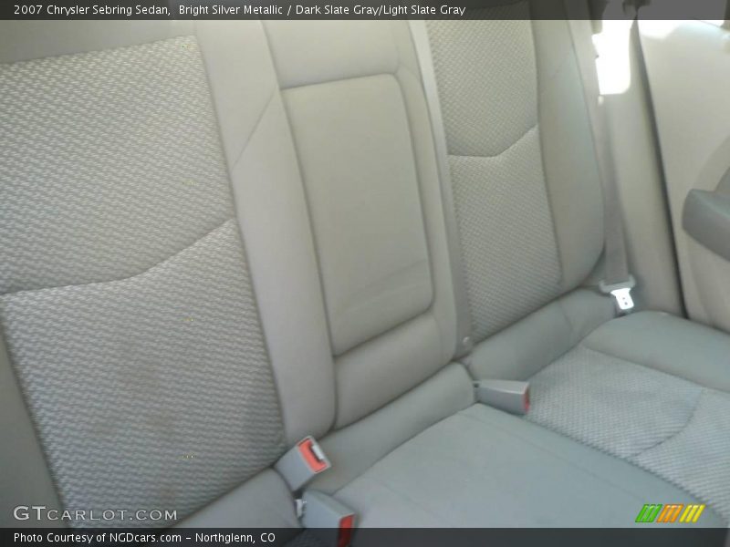 Bright Silver Metallic / Dark Slate Gray/Light Slate Gray 2007 Chrysler Sebring Sedan