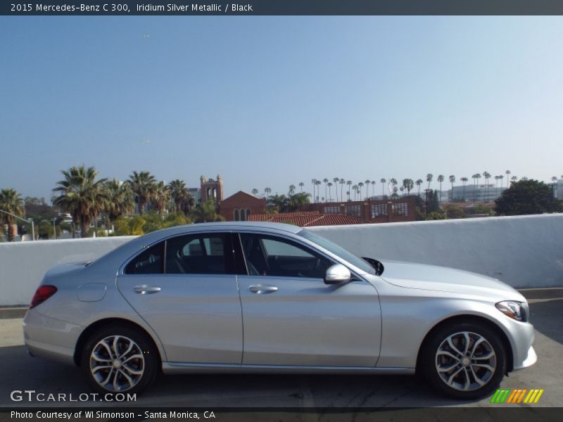 Iridium Silver Metallic / Black 2015 Mercedes-Benz C 300
