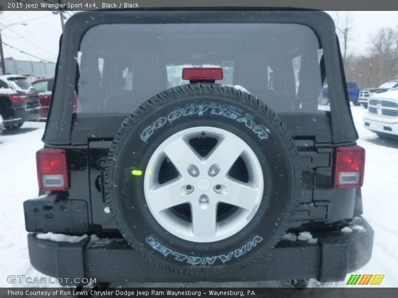 Black / Black 2015 Jeep Wrangler Sport 4x4