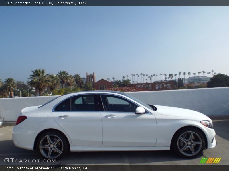 Polar White / Black 2015 Mercedes-Benz C 300