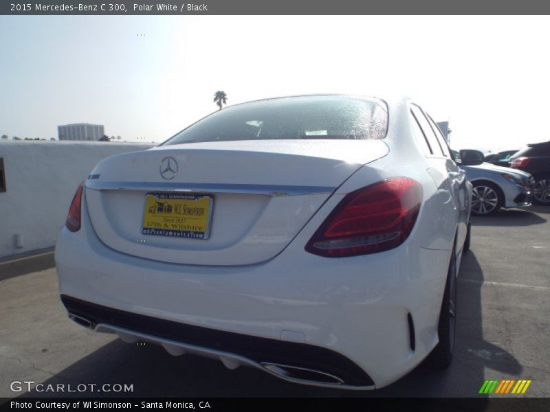 Polar White / Black 2015 Mercedes-Benz C 300