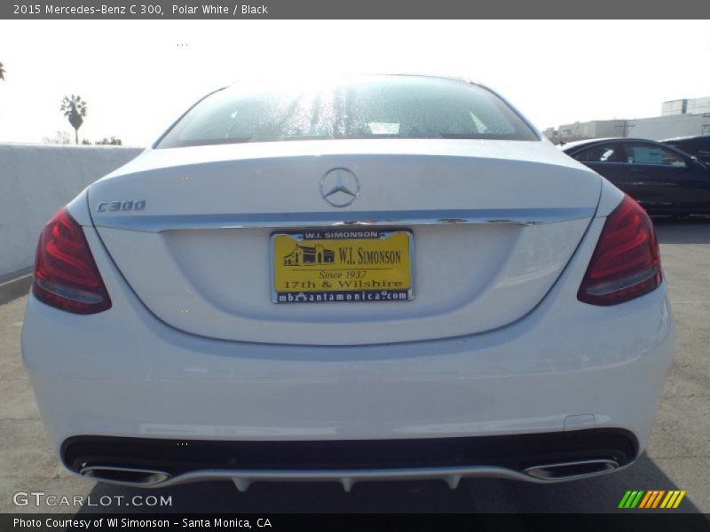 Polar White / Black 2015 Mercedes-Benz C 300