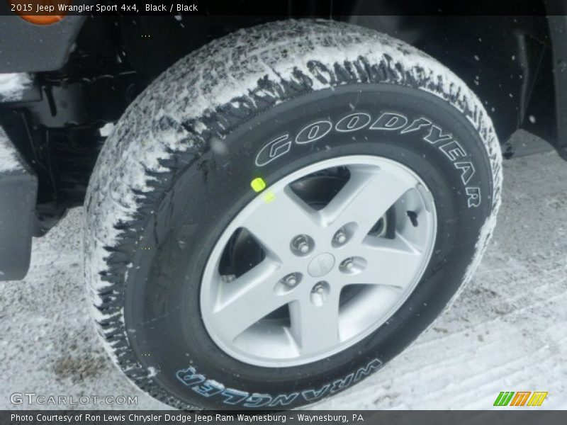 Black / Black 2015 Jeep Wrangler Sport 4x4