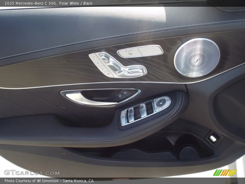 Polar White / Black 2015 Mercedes-Benz C 300