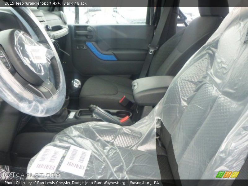 Black / Black 2015 Jeep Wrangler Sport 4x4
