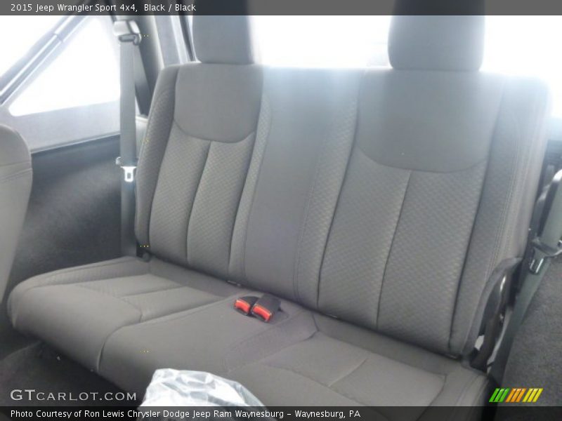 Black / Black 2015 Jeep Wrangler Sport 4x4