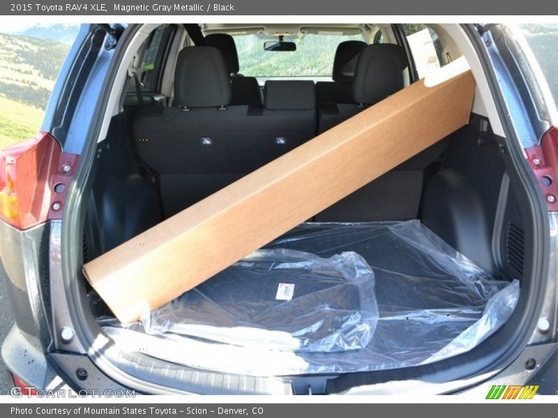 Magnetic Gray Metallic / Black 2015 Toyota RAV4 XLE