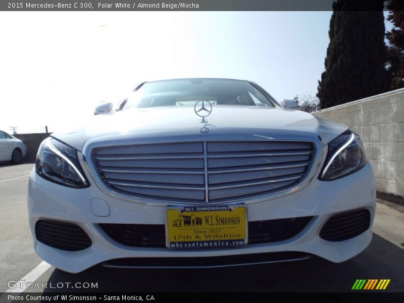 Polar White / Almond Beige/Mocha 2015 Mercedes-Benz C 300