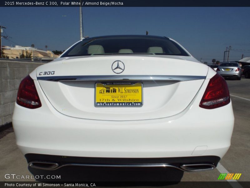 Polar White / Almond Beige/Mocha 2015 Mercedes-Benz C 300