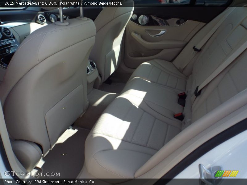 Polar White / Almond Beige/Mocha 2015 Mercedes-Benz C 300