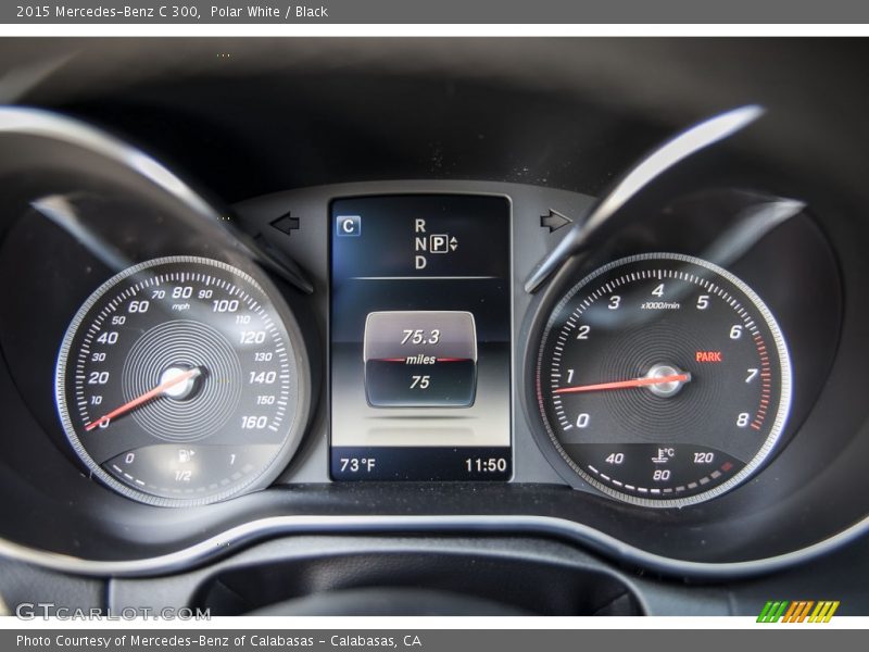 Polar White / Black 2015 Mercedes-Benz C 300