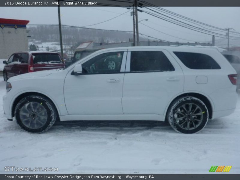 Bright White / Black 2015 Dodge Durango R/T AWD