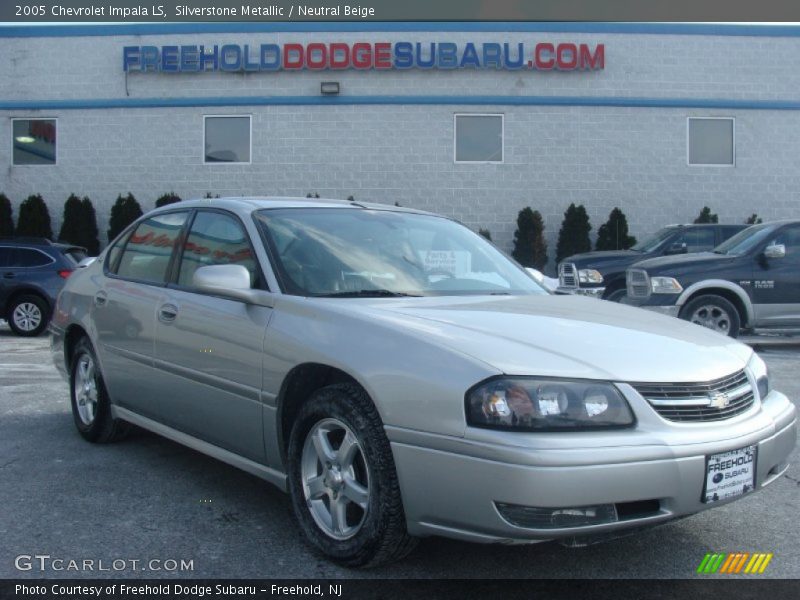 Silverstone Metallic / Neutral Beige 2005 Chevrolet Impala LS