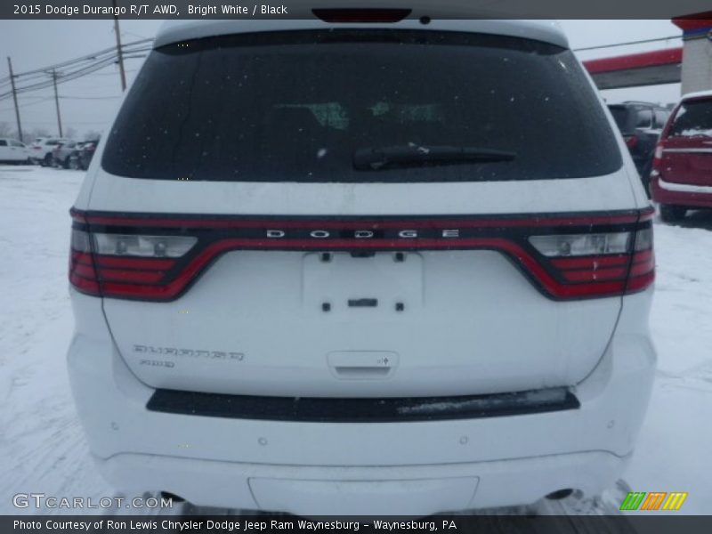 Bright White / Black 2015 Dodge Durango R/T AWD