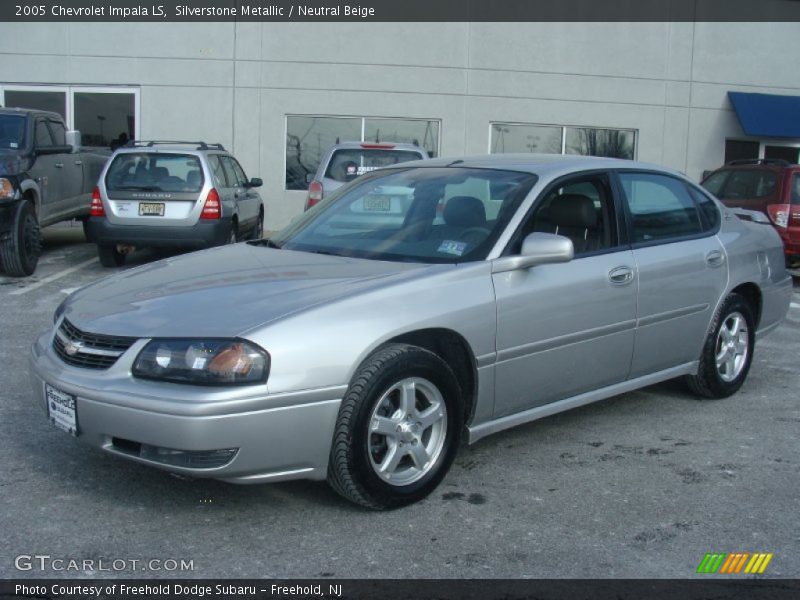 Silverstone Metallic / Neutral Beige 2005 Chevrolet Impala LS