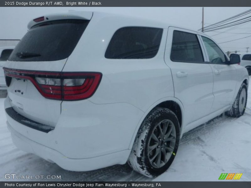 Bright White / Black 2015 Dodge Durango R/T AWD