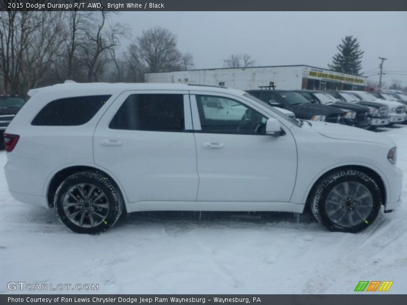 Bright White / Black 2015 Dodge Durango R/T AWD